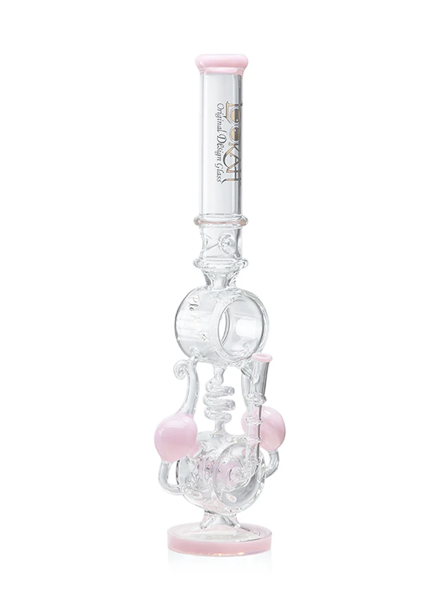 Recycler Spiral Glass Bong - 4 Recycler Spiral Glass Bong - 4