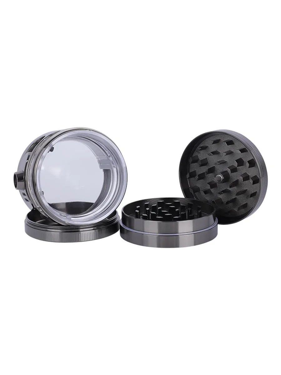 60MM 4 Layer Zinc Alloy Herb Grinder 60MM 4 Layer Zinc Alloy Herb Grinder