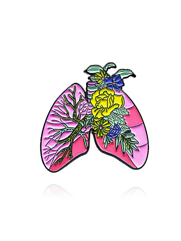 Flower Body Brooches 4PCS, 2 image Flower Body Brooches 4PCS, 2 image