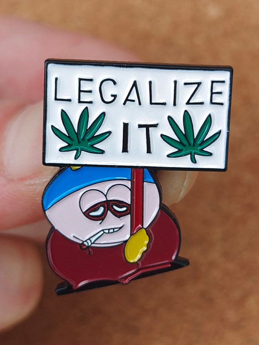 Legalize IT Pin Brooches, 3 image Legalize IT Pin Brooches, 3 image