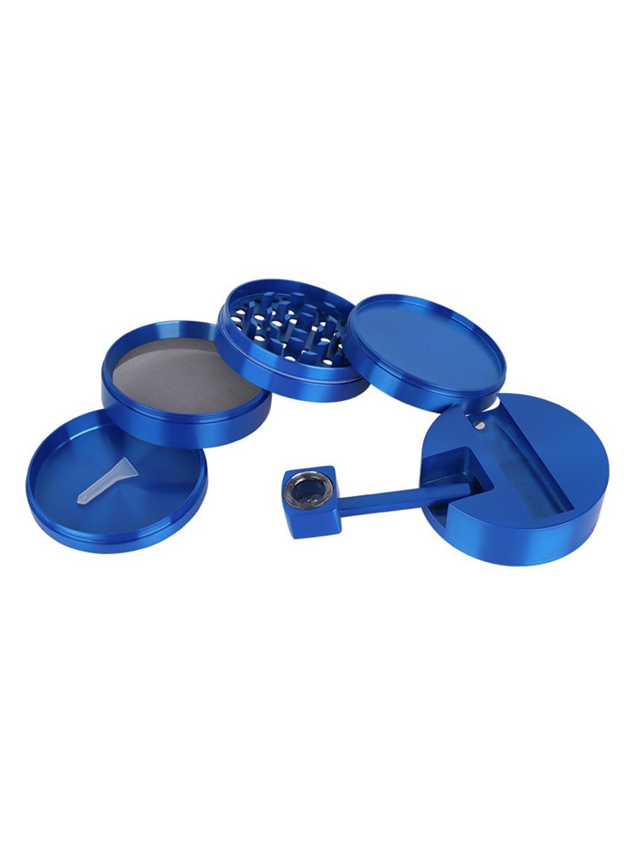 5 layers Zinc Alloy Pipe Herb Grinder3 5 layers Zinc Alloy Pipe Herb Grinder3