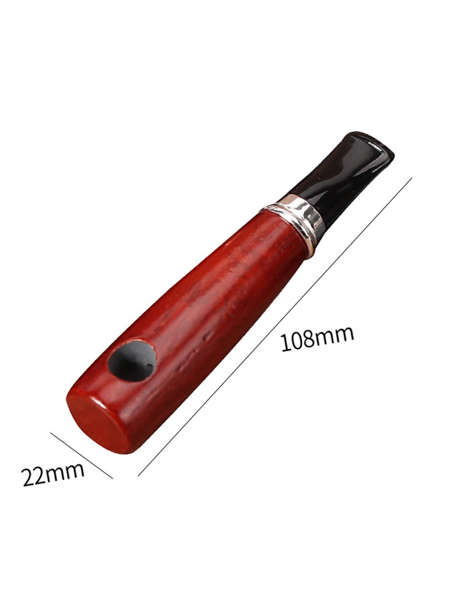 Cigar shape Wooden Smoking Pipe