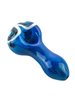 Blue Stripe Pattern Glass  Pipe Blue Stripe Pattern Glass  Pipe