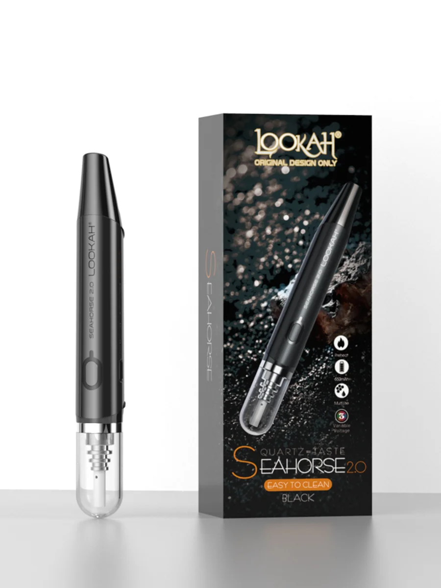 Lookah Seahorse 2.0 Dab Pen - Black Lookah Seahorse 2.0 Dab Pen - Black