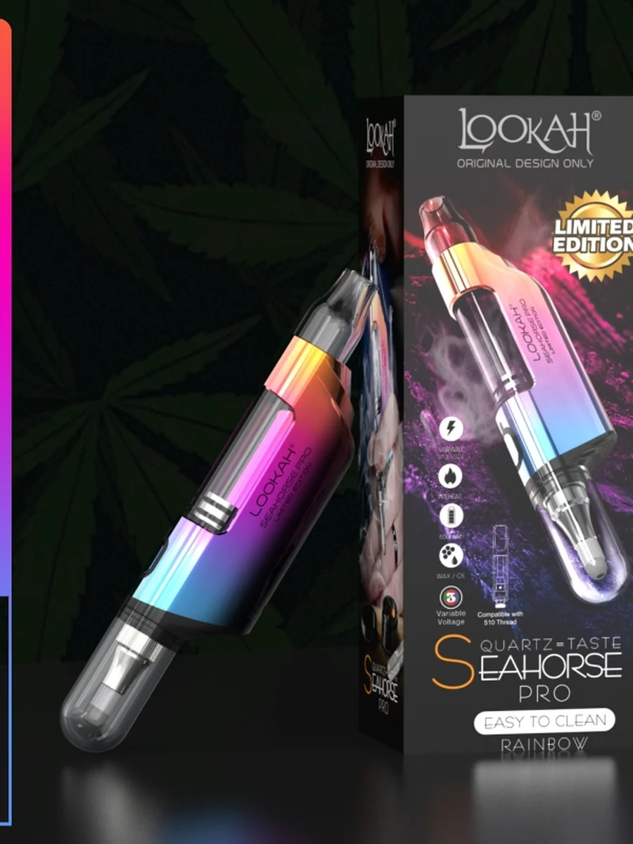 Lookah Seahorse Pro dab pen  rainbow