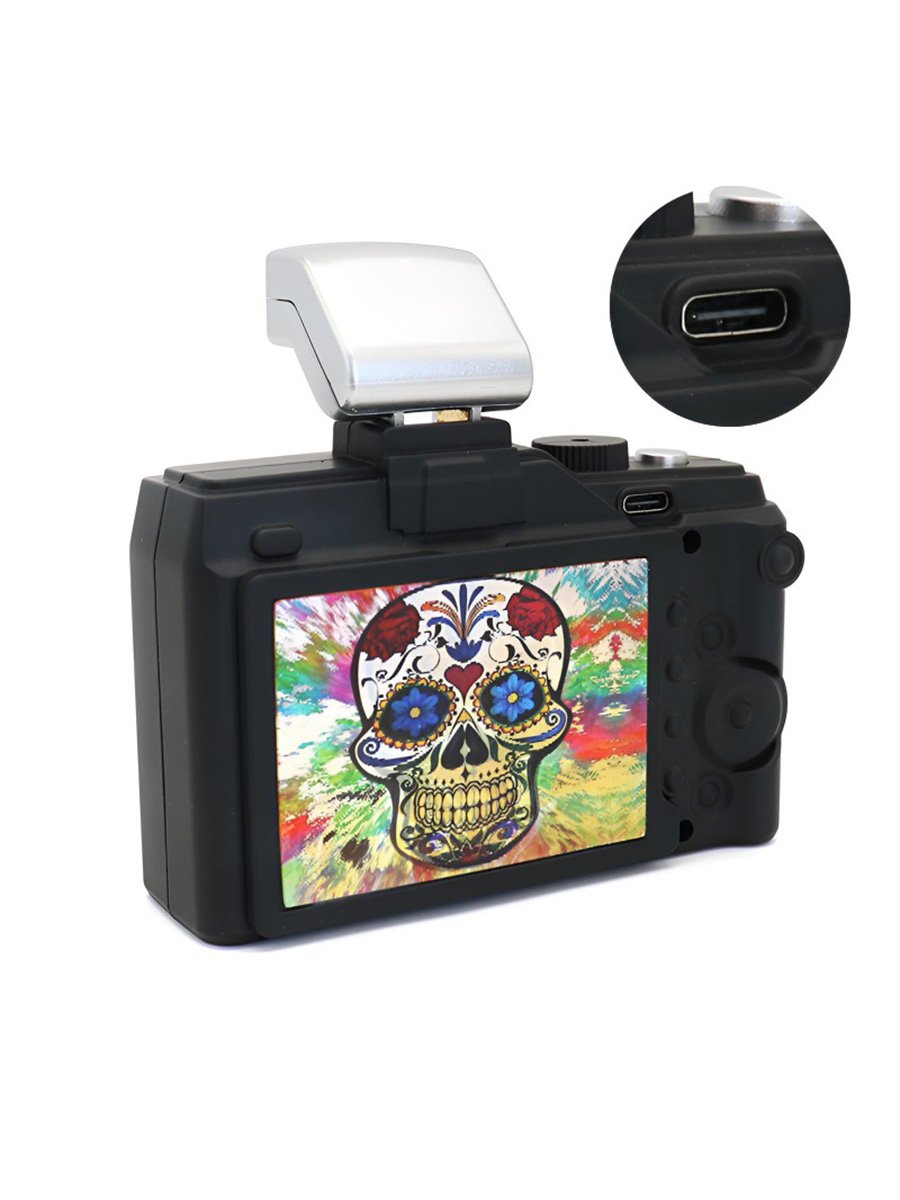 6PCS 4-Layer  Camera with Light Herb Grinder5