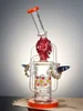 13.5&quot; Cool Weird Skull Glass Water Pipe7