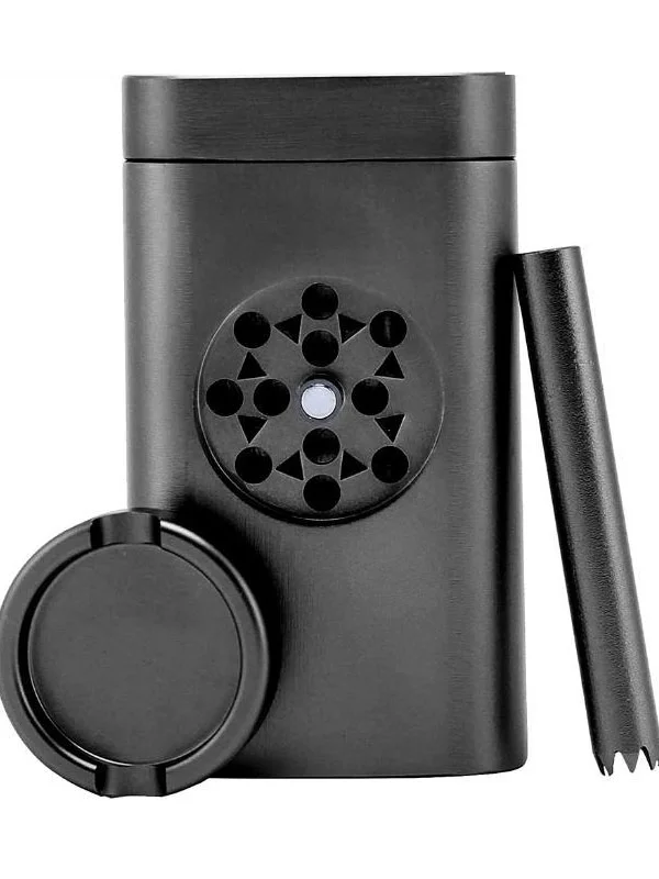 Dugout Weed Pipe One Hitter Black Dugout Weed Pipe One Hitter Black