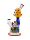 10" Mini Cute Mushroom Dab Rig, Colors: Orange