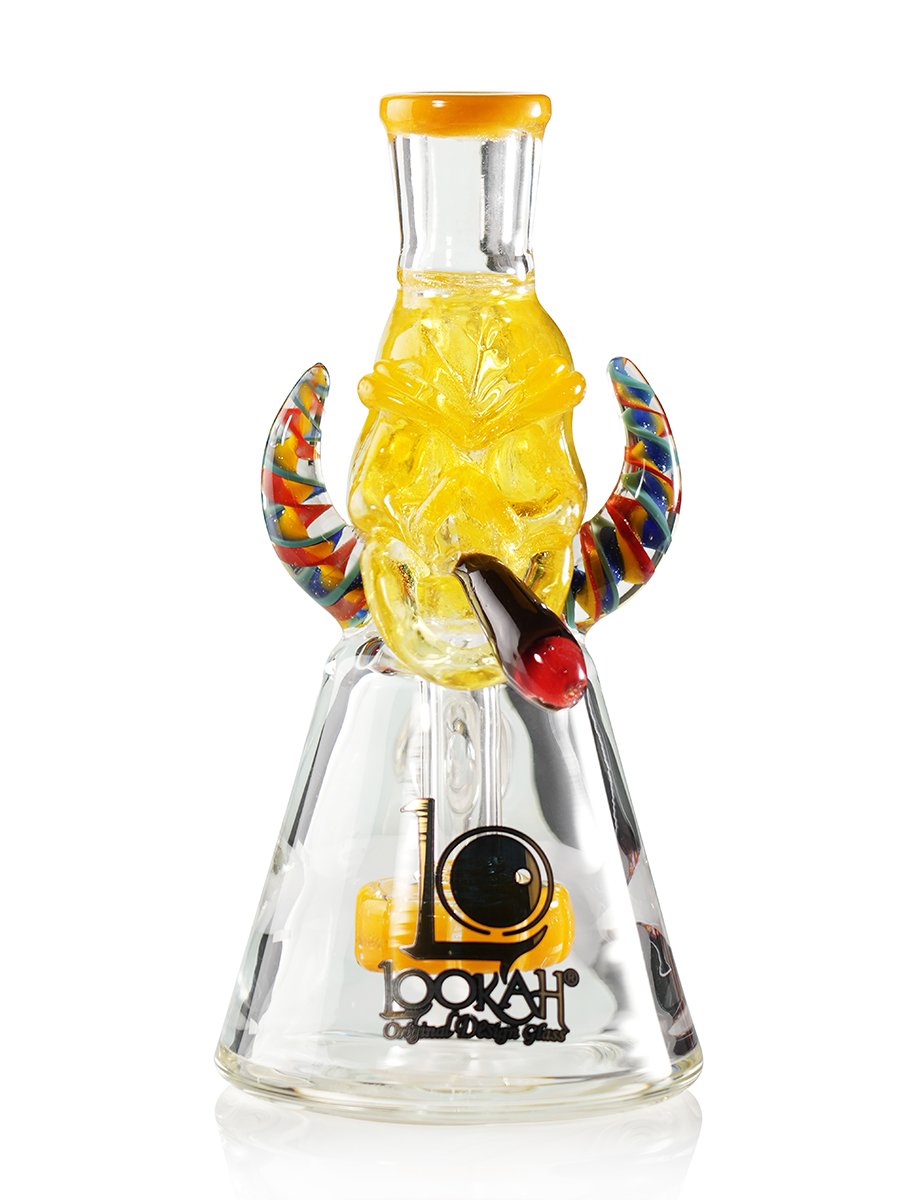 Yellow Erlenmeyer flask Ash Catcher Yellow Erlenmeyer flask Ash Catcher