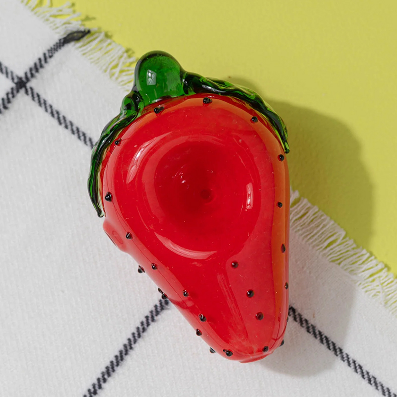 Strawberry Glass Pipe Strawberry Glass Pipe