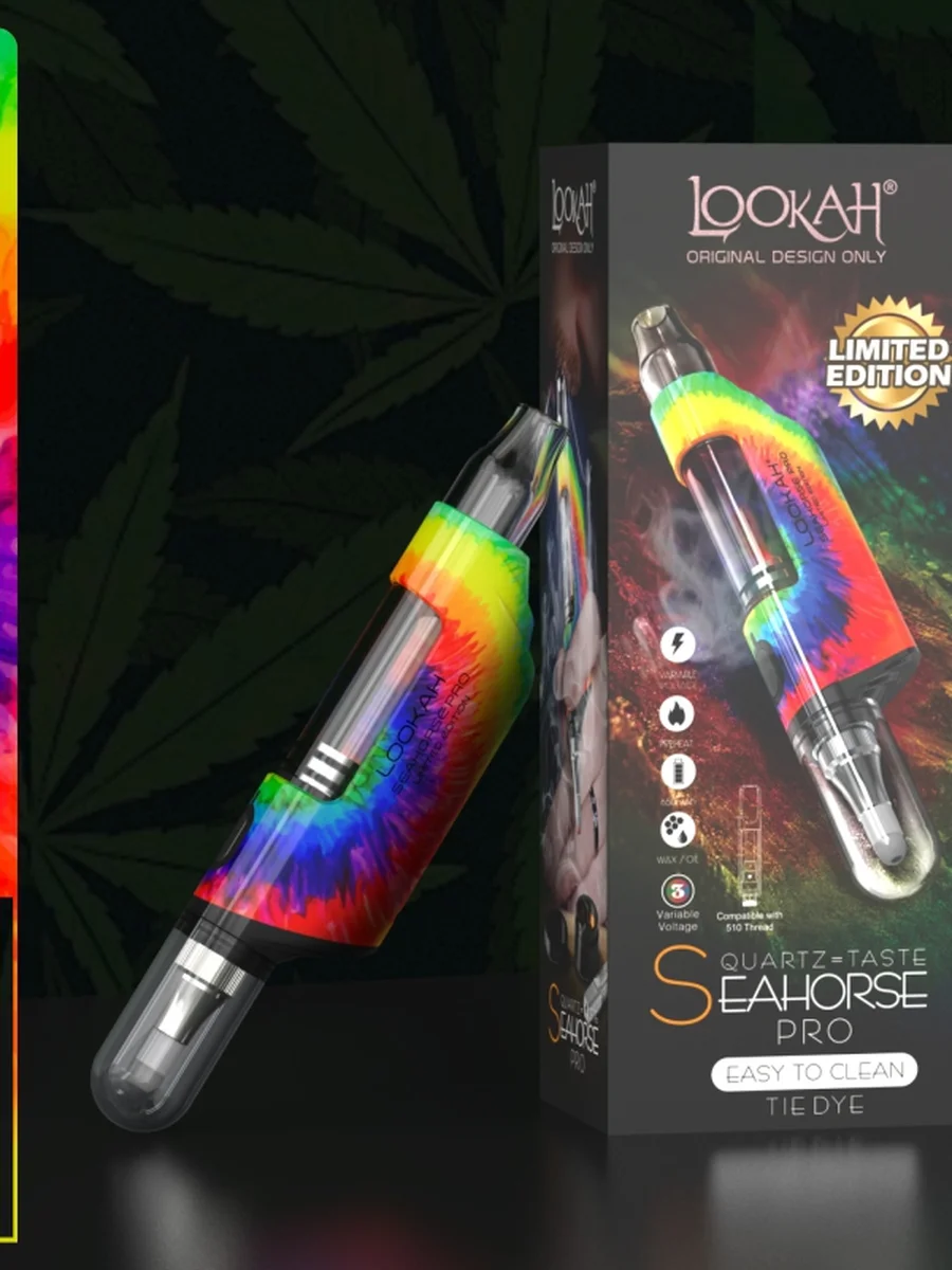 Lookah Seahorse Pro dab pen  tie-dye