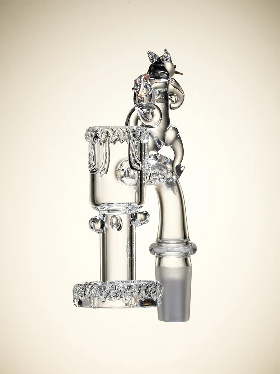 14MM Lucky Rat Quartz Dab Nail, 6 image