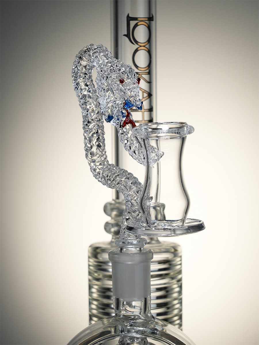 14MM Snake-Shaped Terp Slurper Quartz Banger, 5 image 14MM Snake-Shaped Terp Slurper Quartz Banger, 5 image