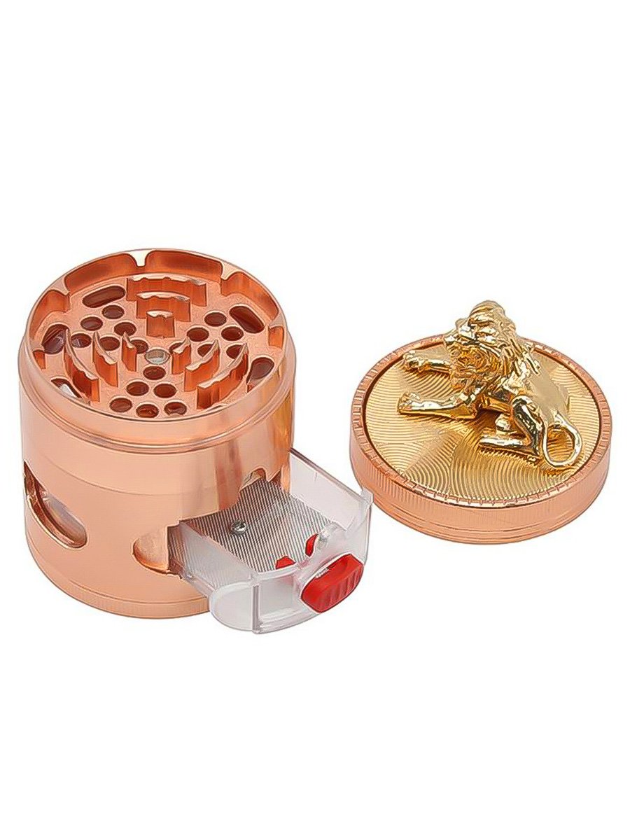 Lion Cover Manual Herb Grinder Lion Cover Manual Herb Grinder