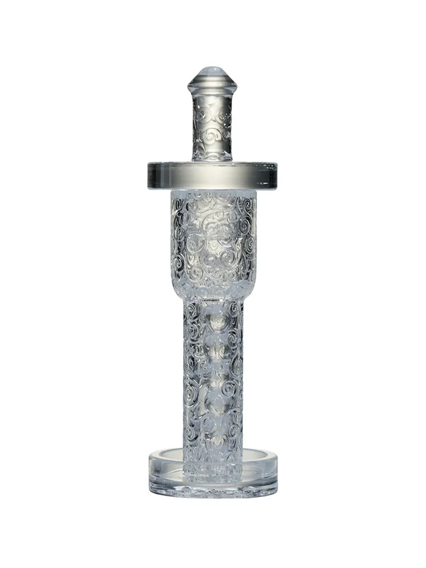 14MM Engraved Terp Slurper Quartz Banger with Carb Cap, 2 image