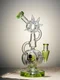 Lookah Bong 11&#039;&#039; Recycler Cute Abstract Bird Glass Water Pipe