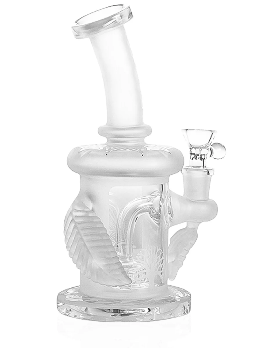 powerful mini compact ground dab rig clear