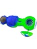 Green and Blue Astronaut Glass Pipe, Color: red-green, 9 image Green and Blue Astronaut Glass Pipe, Color: red-green, 9 image