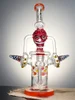 13.5&quot; Cool Weird Skull Glass Water Pipe