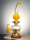 Lookah Bong Lanterns Glass Water Pipe, Color: Yellow