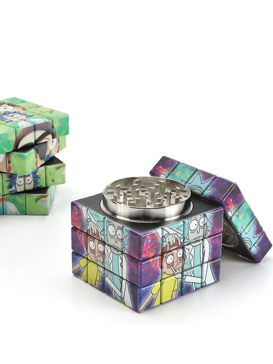 4 Layers Rubiks Cube Herb Grinder 4 Layers Rubiks Cube Herb Grinder