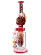 Lookah Bong 14.5 " Cool Dark Humor Skull Glass Water Pipe, Colors: Red