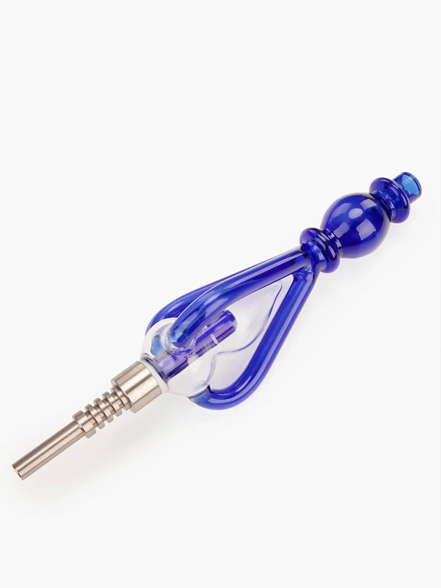 detail blue Irregular Shape Glass Nectar Collector Kit8 detail blue Irregular Shape Glass Nectar Collector Kit8