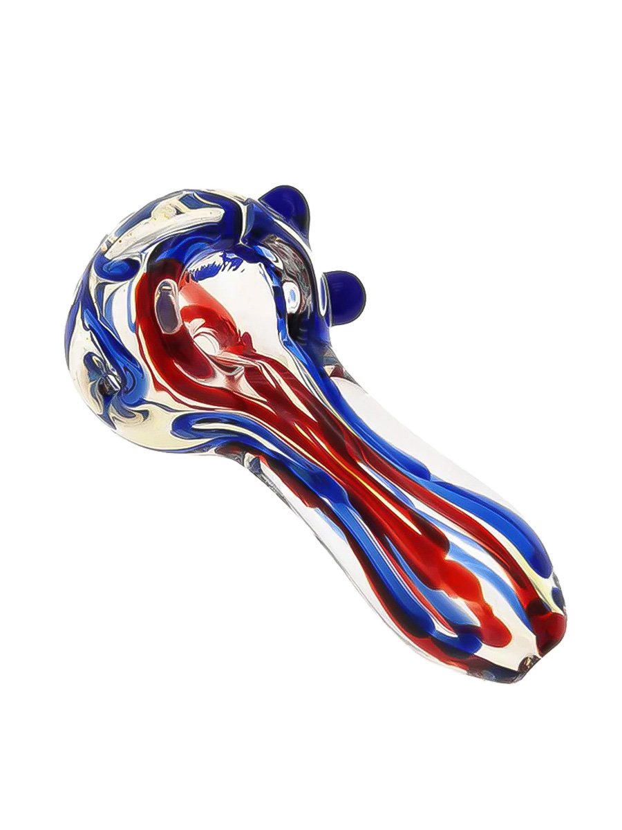 Marbled Multicolor Glass Pipe Marbled Multicolor Glass Pipe