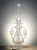 Lookah Bong 15" Cool Frosted Skull Beaker Glass Water Pipe Lookah Bong 15" Cool Frosted Skull Beaker Glass Water Pipe