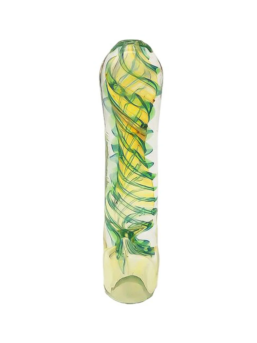 Alien Invasion Chillum pipe