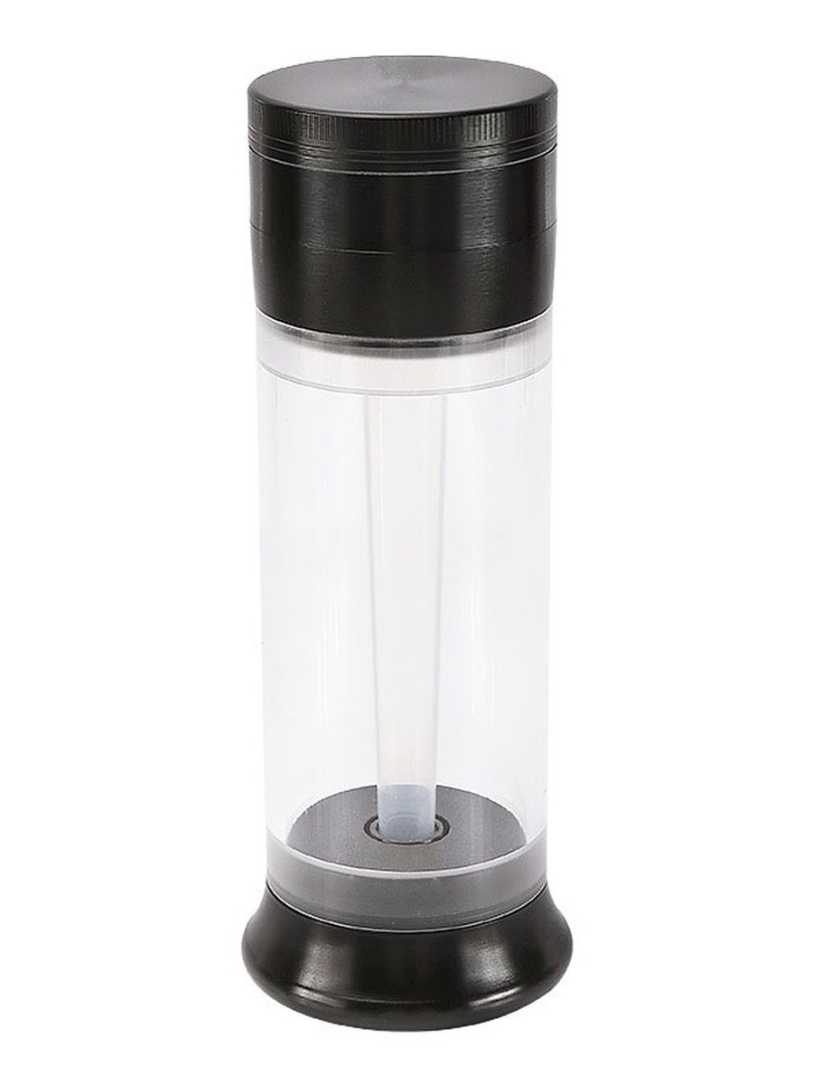 Herb Grinder with Storage​, Color: Red, 3 image
