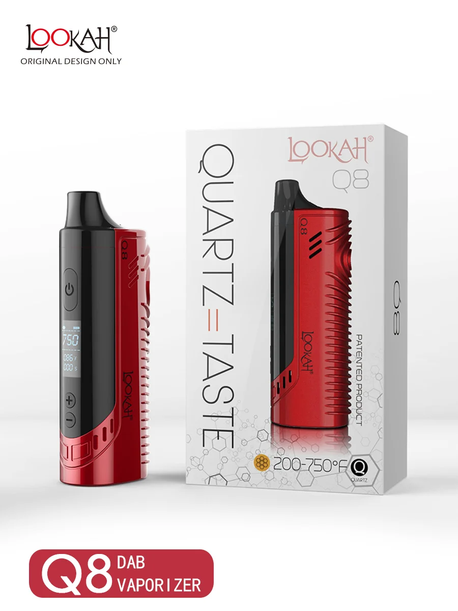 LOOKAH Q8 Wax Pen Red LOOKAH Q8 Wax Pen Red