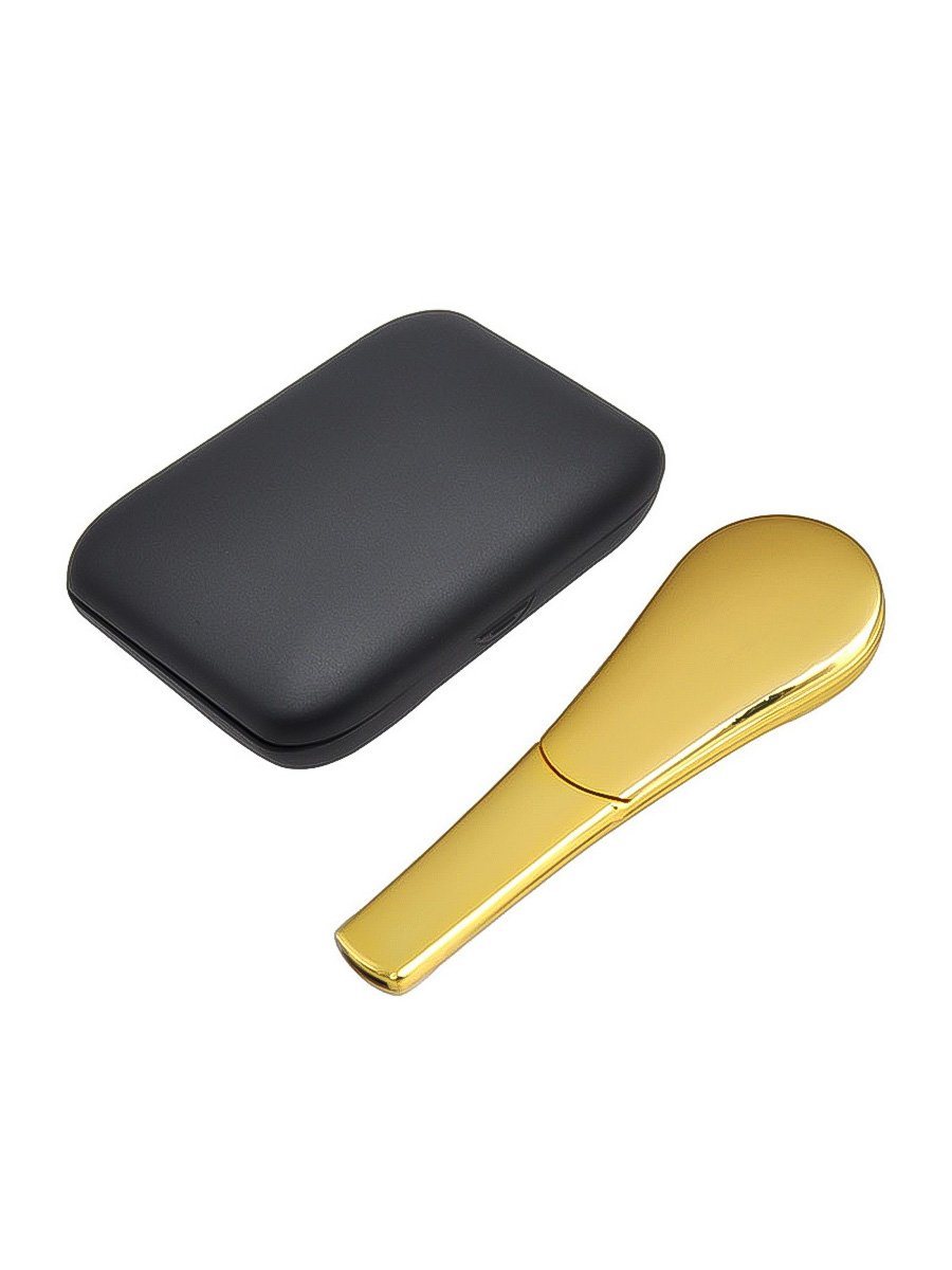 Metal Smoking Pipe gold