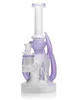 distinctive spine small matte frosted spine bong purple