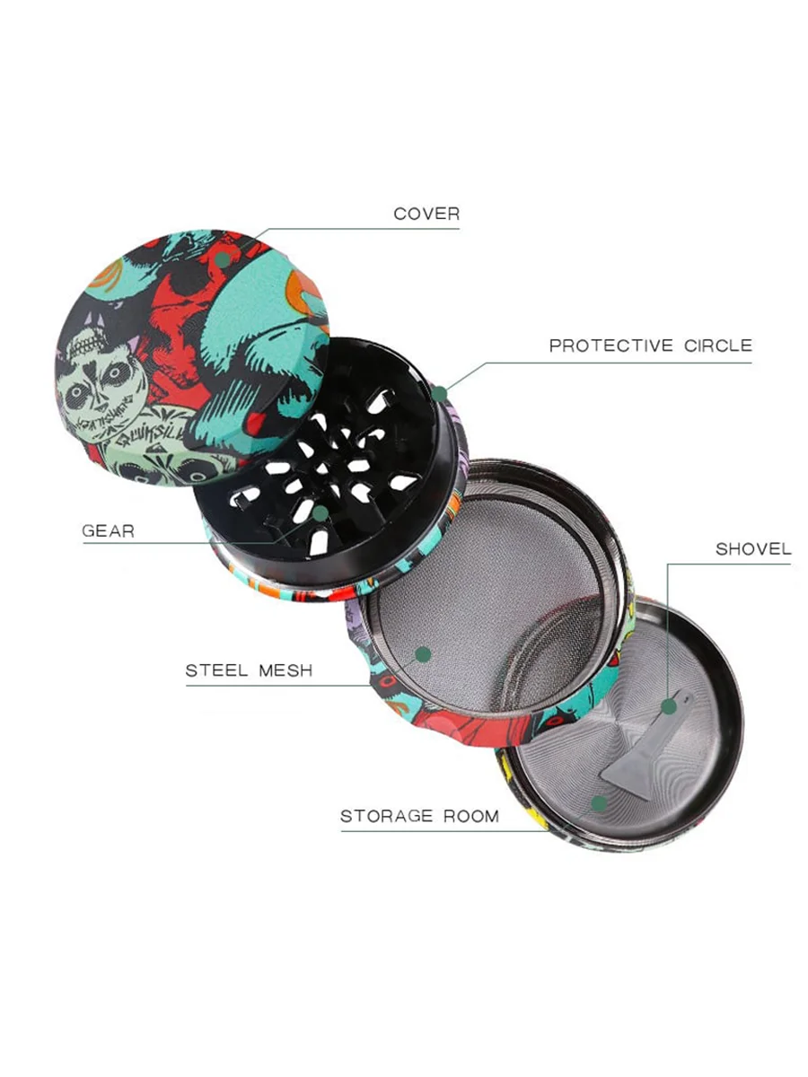 Drum Shaped Herb Grinder