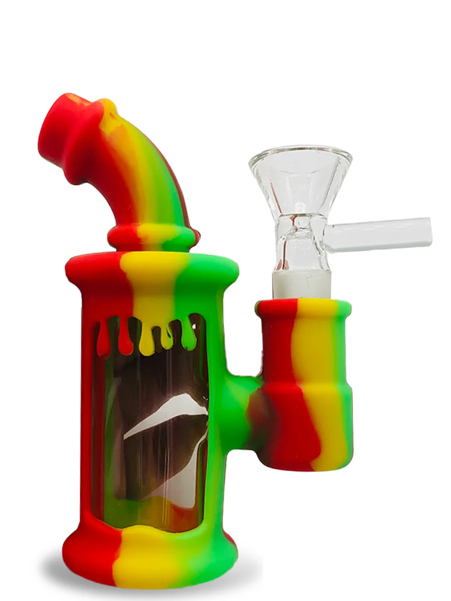 Miniature Silicone Bong Miniature Silicone Bong