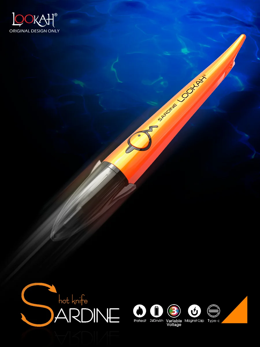 Sardine Hot Knife Electric Dab Tool, Color: Blue, 7 image