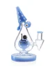 Lookah Bong 9" Mini Cute Polka Dot Monster Water Pipe blue Lookah Bong 9" Mini Cute Polka Dot Monster Water Pipe blue