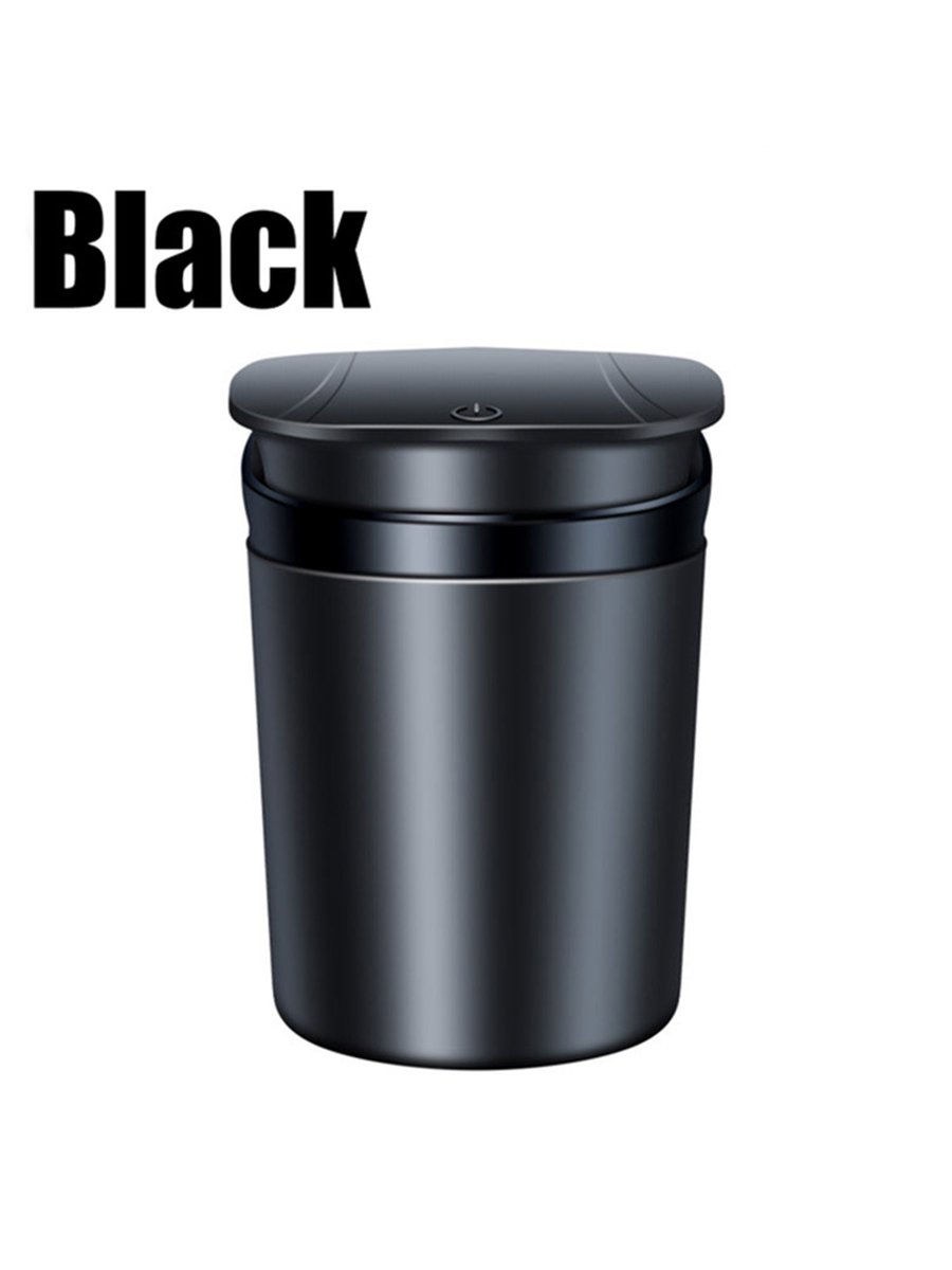 Black Ashtray With LED Light Black Ashtray With LED Light