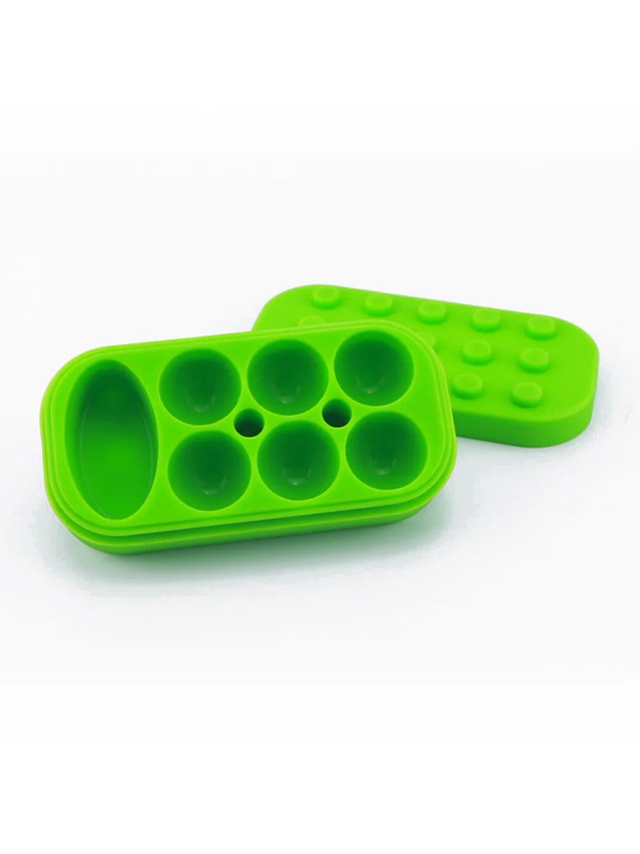 Green Multi-Compartment Concentrate Container