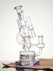 Lookah Bong 10" Cool Recycler Klein Handgun Water Pipe Clear Green, Colors: Clear Green, 9 image