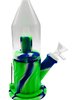 Wave-shaped Conical Silicone Bong