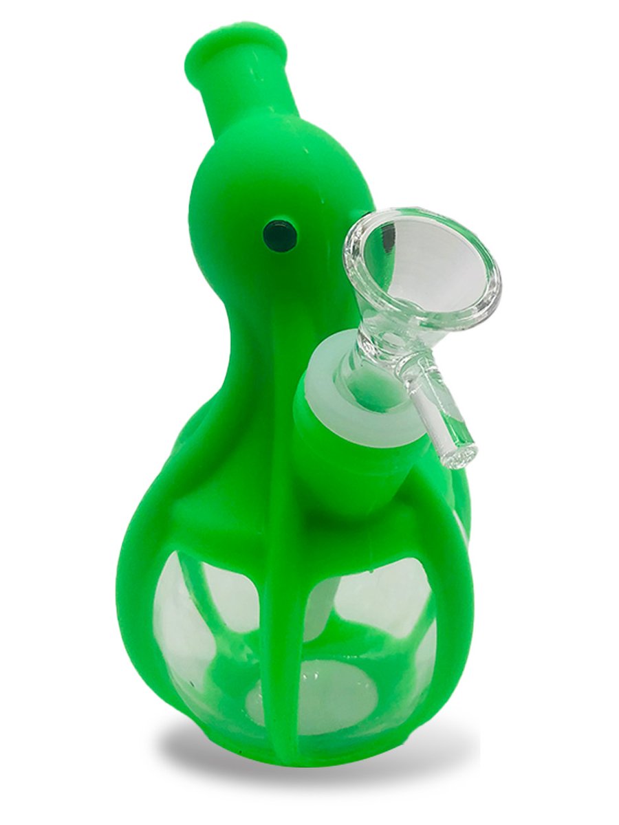 Regular Squid Silicone Bong, 2 image Regular Squid Silicone Bong, 2 image