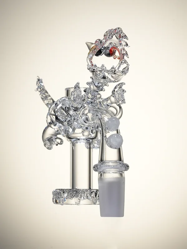 14 MM Skeleton Dragon Quartz Dab Nail2 14 MM Skeleton Dragon Quartz Dab Nail2