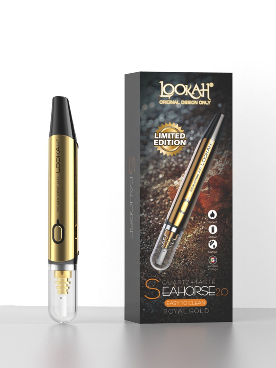 LOOKAH Seahorse 2.0 Portable Electric Dab Straw Wax Pen, Color: Purple, 4 image LOOKAH Seahorse 2.0 Portable Electric Dab Straw Wax Pen, Color: Purple, 4 image