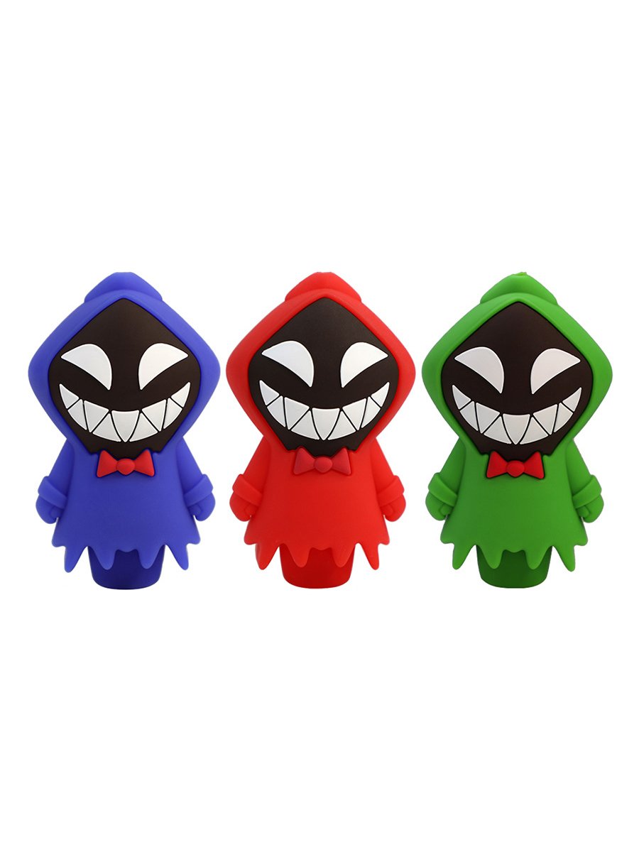 Smiling Ghost Silicone Pipe9
