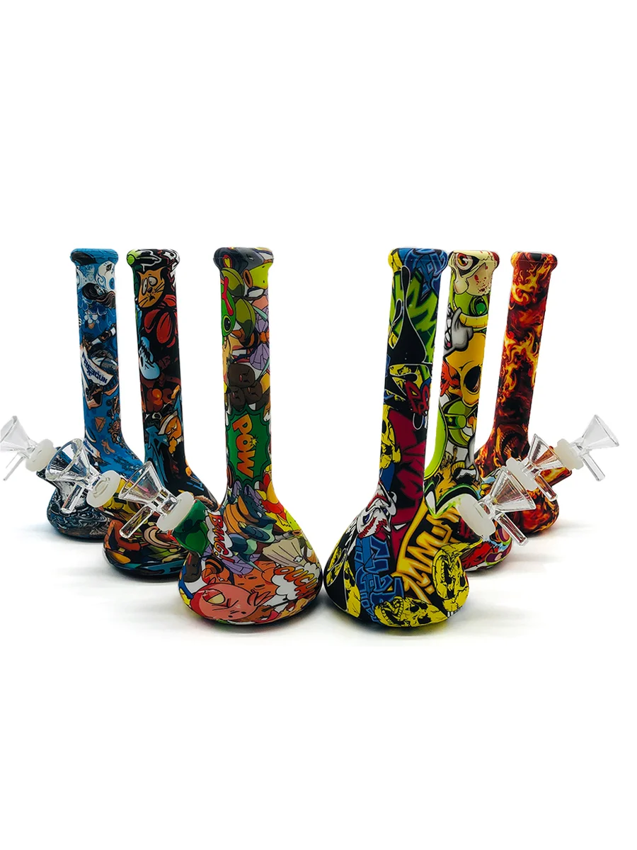 Small Beaker Silicone Bong Small Beaker Silicone Bong