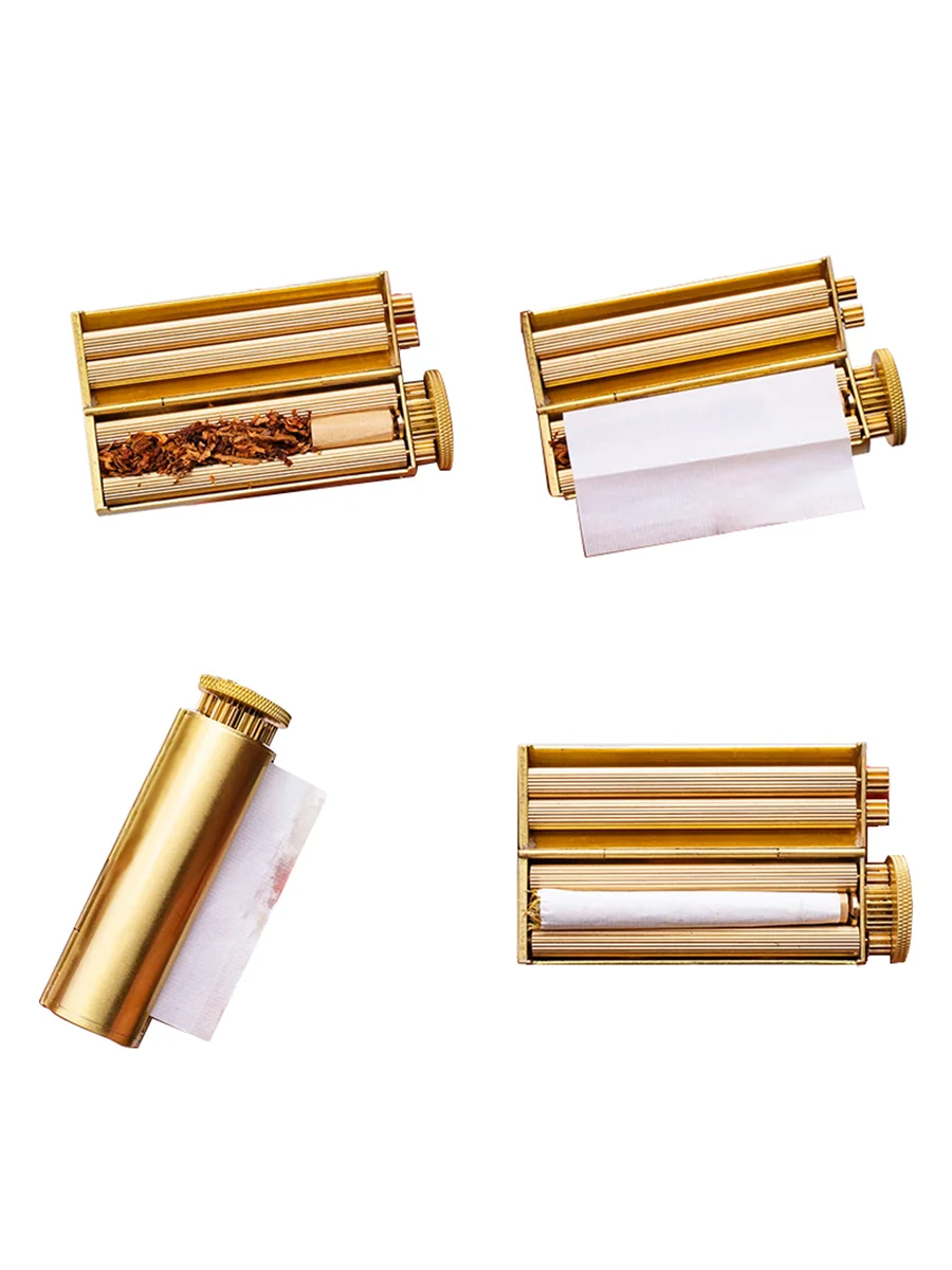 Vintage Brass Rolling Machine