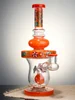 Lookah Bong 11" Cute Candy Stick Glass Water Pipe, Colors: Orange, 6 image